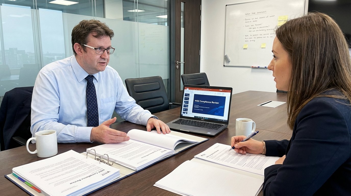 Blue Partners – NIS2 compliance review s klientem